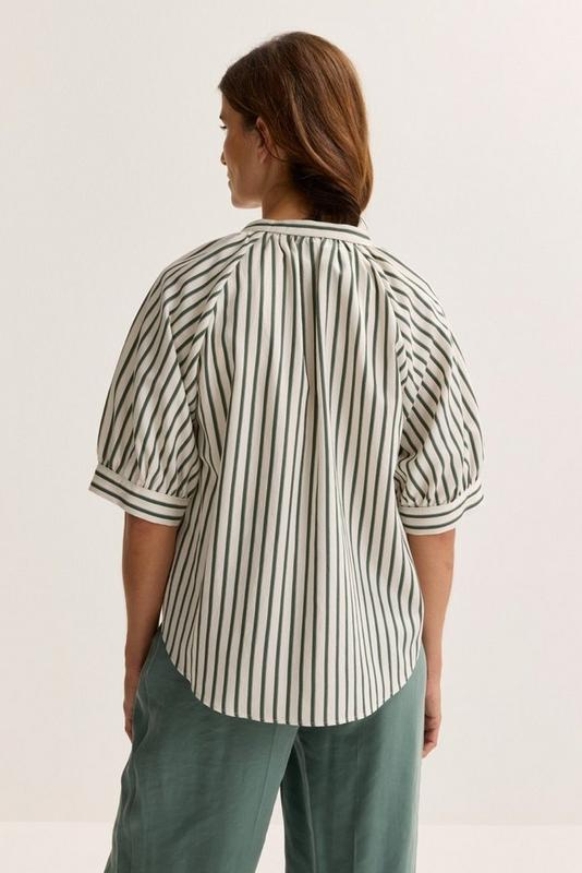 Blouses korte mouw groen Mayerline