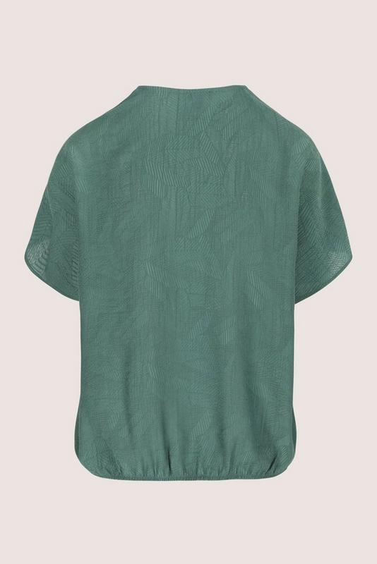Blouses korte mouw groen Mayerline