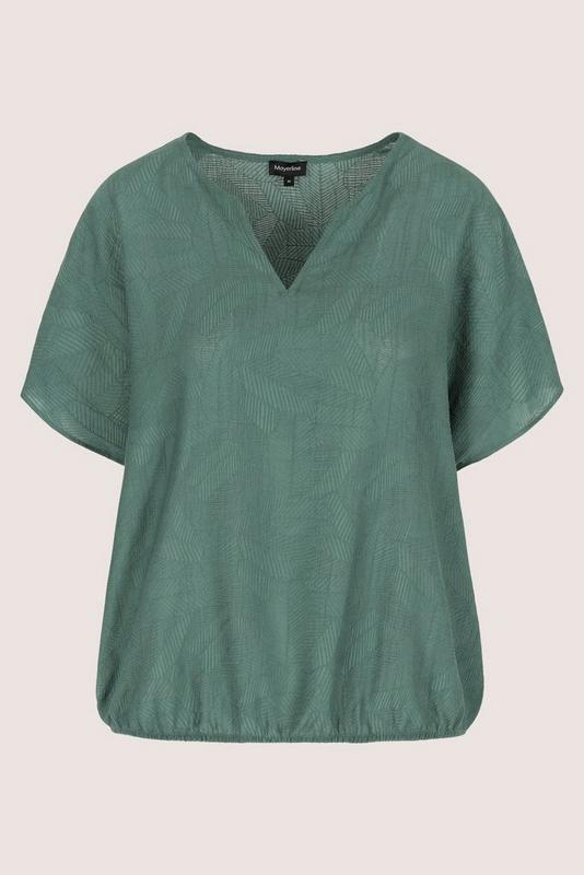 Blouses korte mouw groen Mayerline