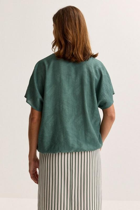 Blouses korte mouw groen Mayerline