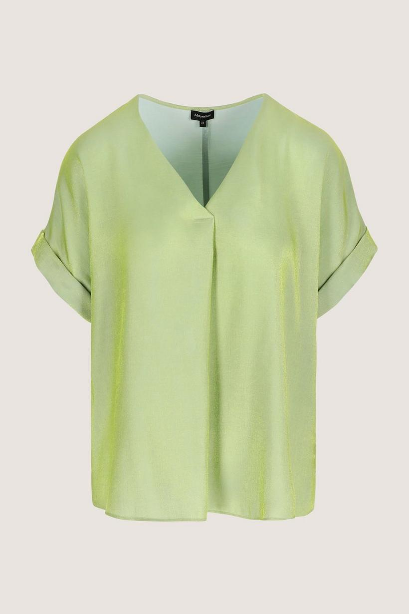 Blouses korte mouw groen Mayerline