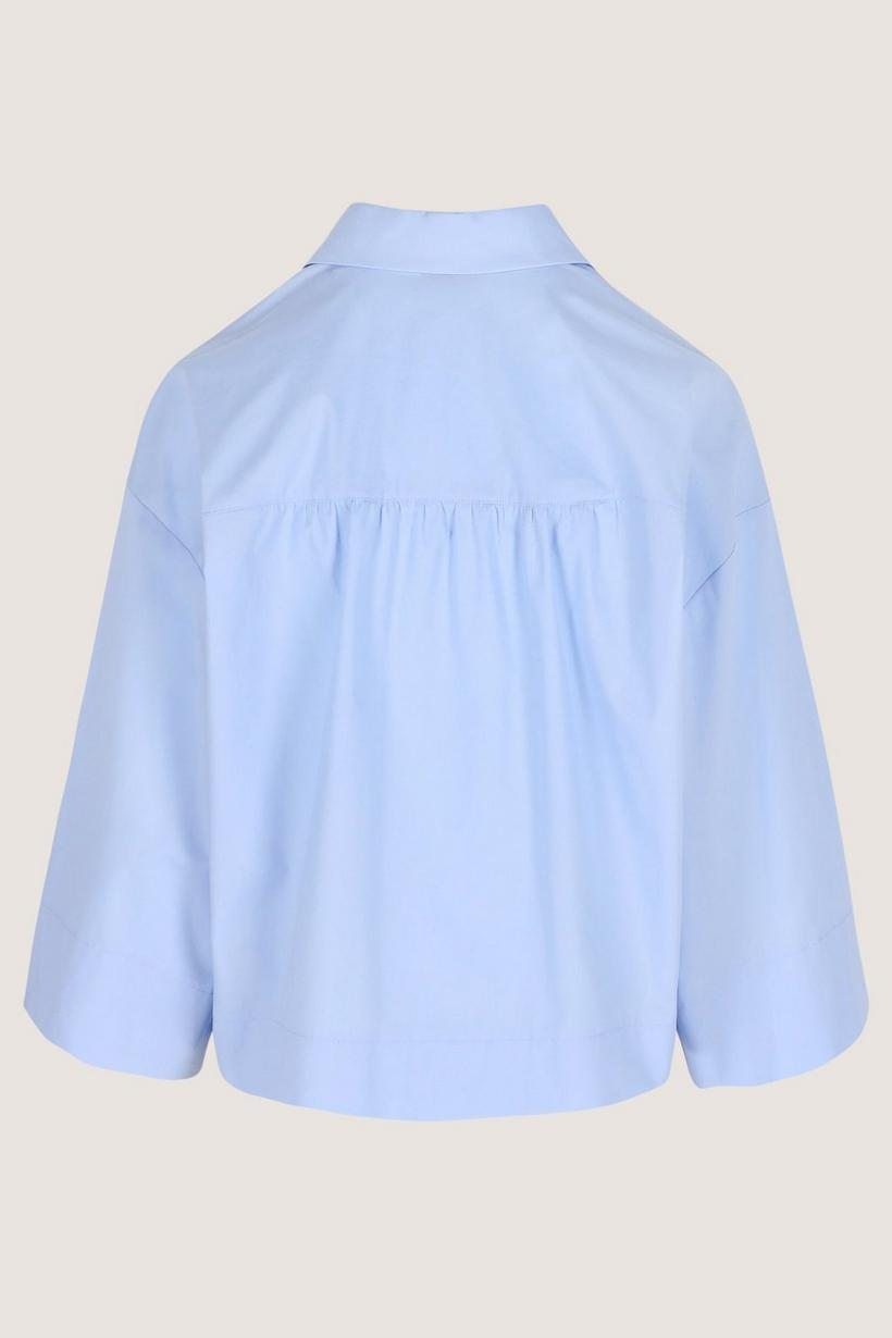 Blouses lange mouw blauw Mayerline