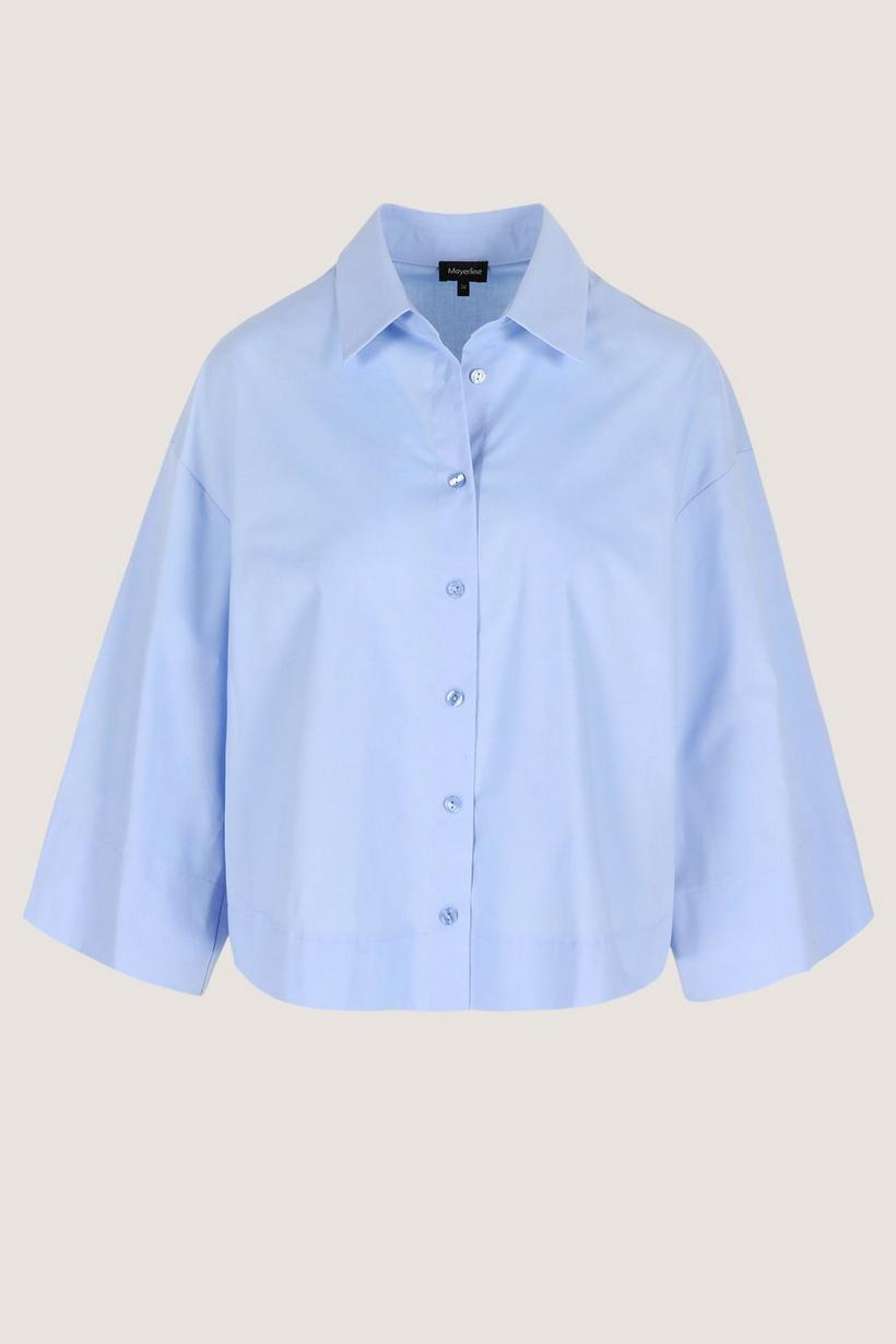 Blouses lange mouw blauw Mayerline