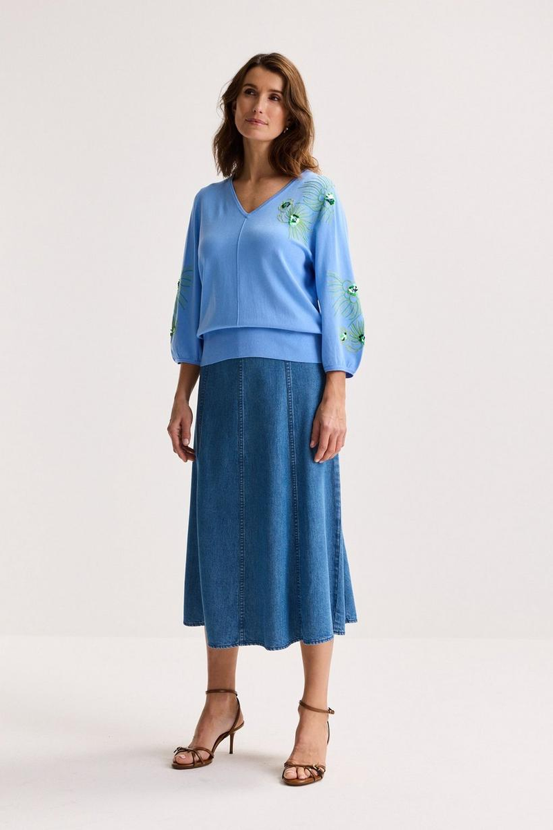 Rokken blauw Mayerline