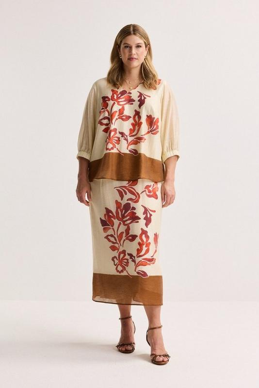 Rokken beige Mayerline