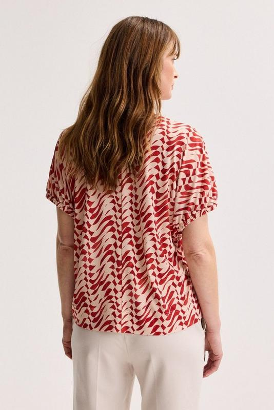 Blouses korte mouw oranje Mayerline