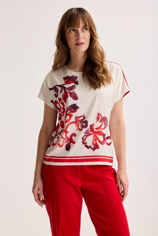 T-shirts korte mouw rood Mayerline
