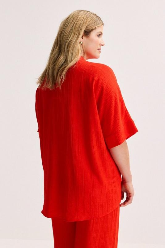 Blouses korte mouw rood Mayerline