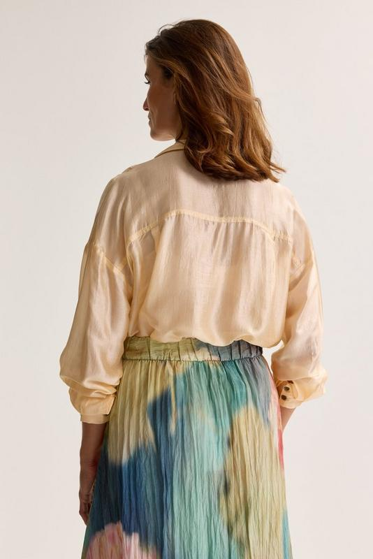 Blouses lange mouw goud Mayerline