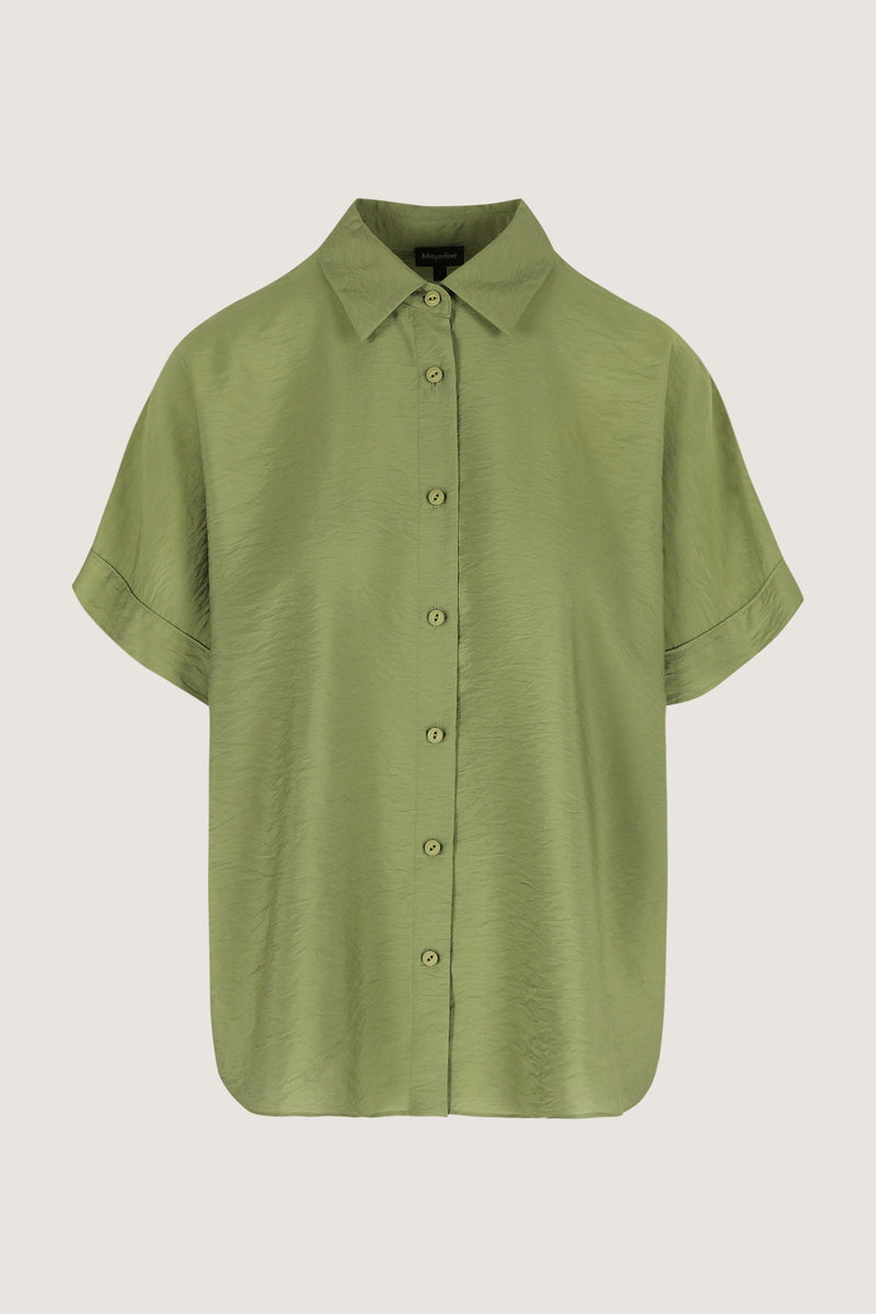 Blouses korte mouw groen Mayerline
