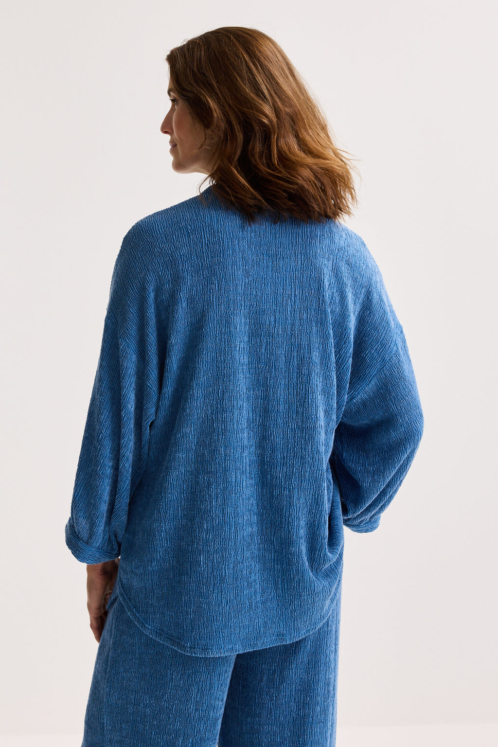 Blouses lange mouw blauw Mayerline