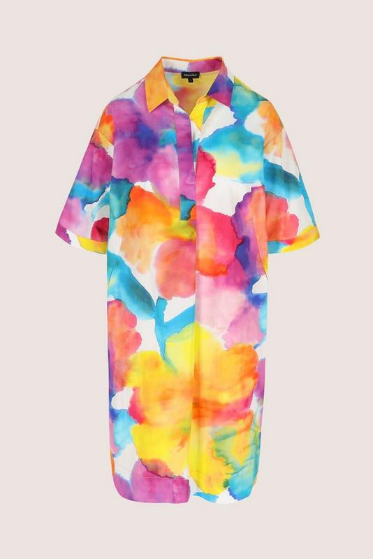 Jurken korte mouw multicolor Mayerline