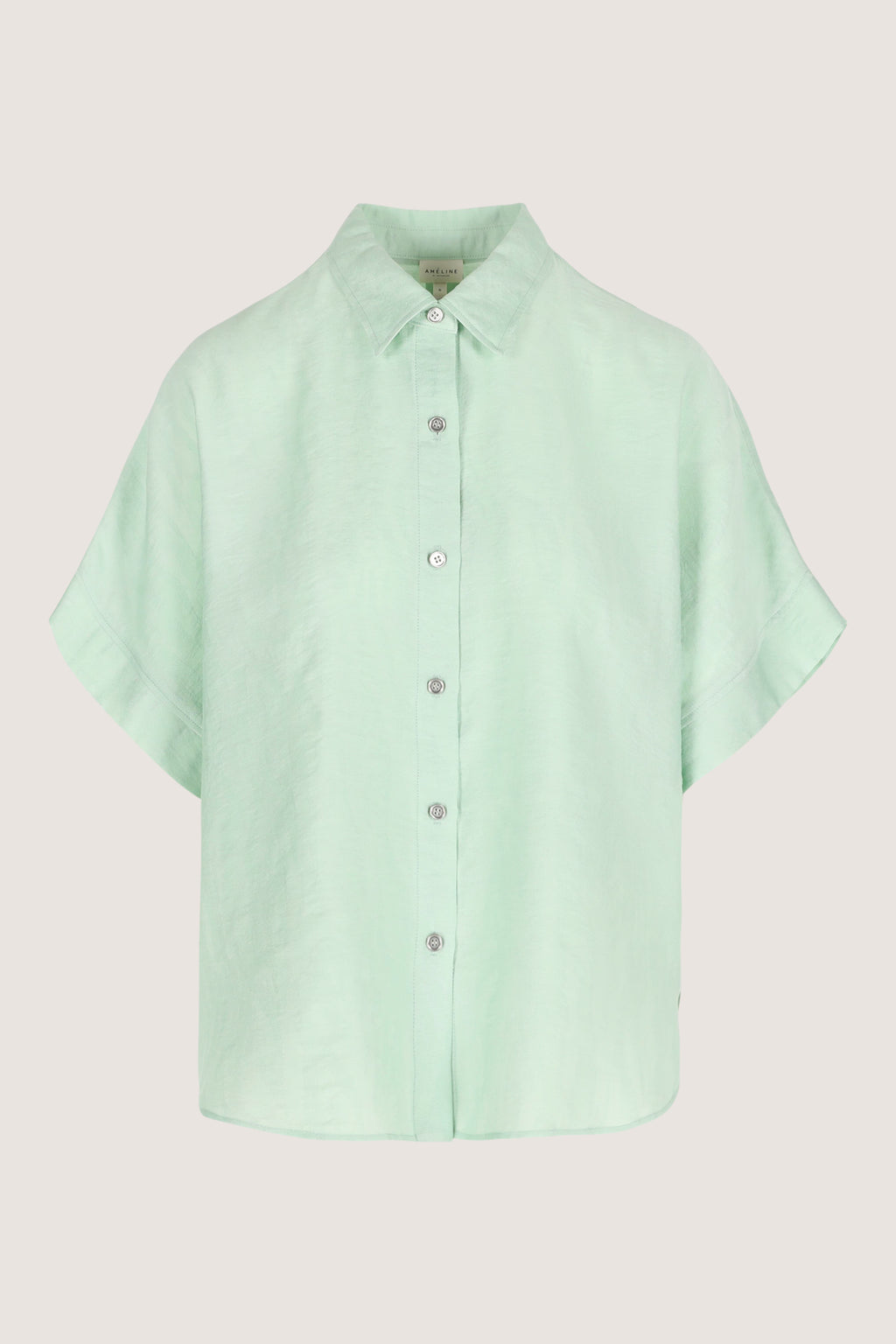 Blouses lange mouw blauw Améline