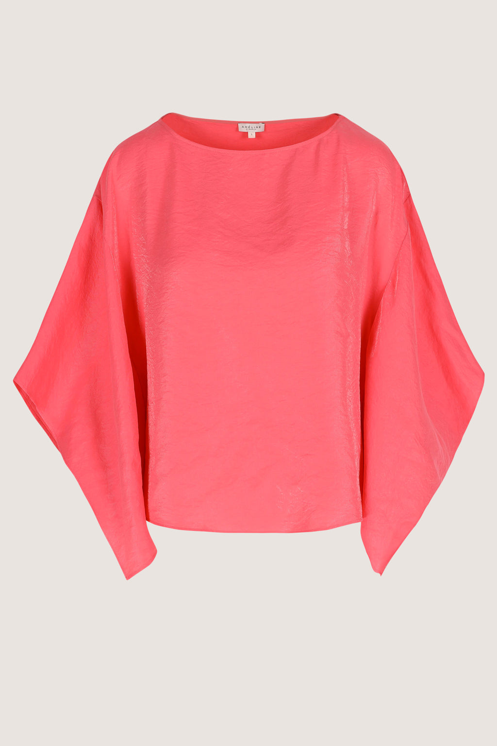 Blouses lange mouw oranje Améline