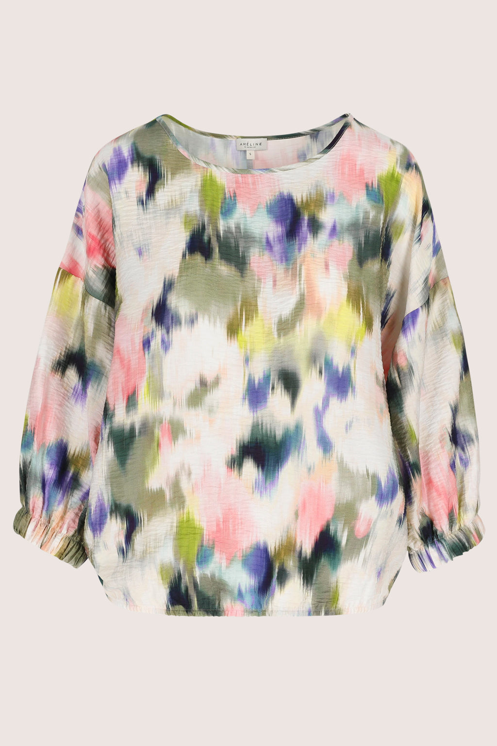 Blouses lange mouw groen Améline