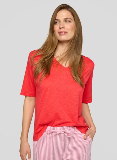 T-shirts korte mouw oranje Rabe