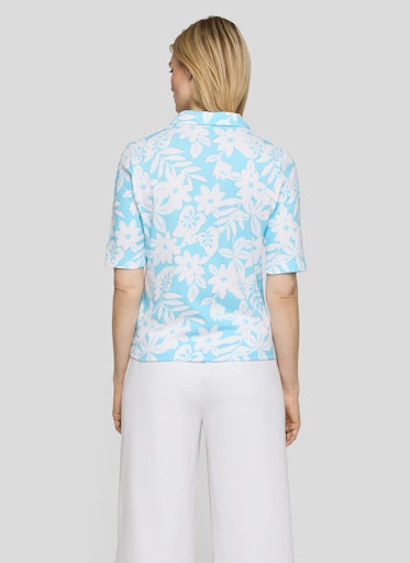 Polo's korte mouw blauw Rabe