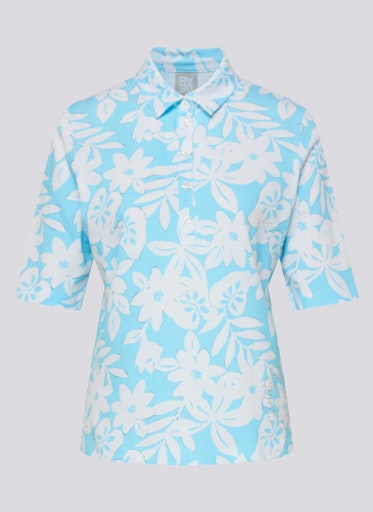 Polo's korte mouw blauw Rabe
