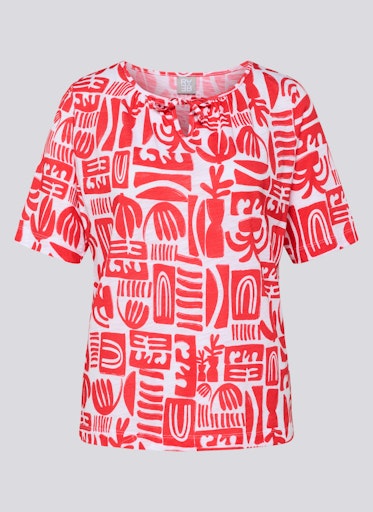T-shirts korte mouw oranje Rabe