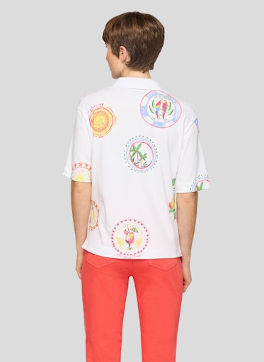 T-shirts korte mouw wit Rabe