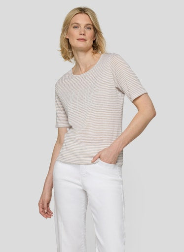 T-shirts korte mouw beige Rabe