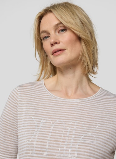 T-shirts korte mouw beige Rabe