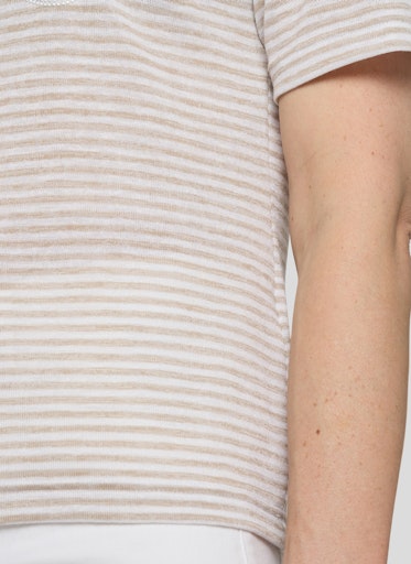 T-shirts korte mouw beige Rabe