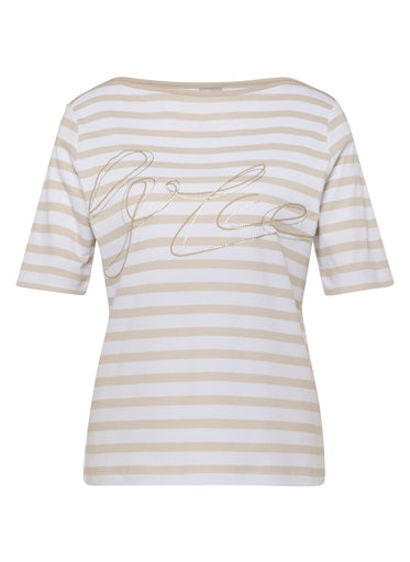 T-shirts korte mouw beige Rabe
