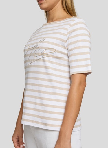 T-shirts korte mouw beige Rabe