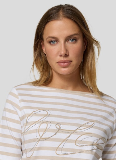 T-shirts korte mouw beige Rabe