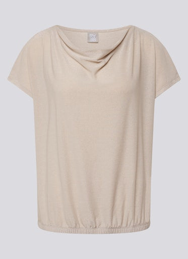 T-shirts korte mouw beige Rabe
