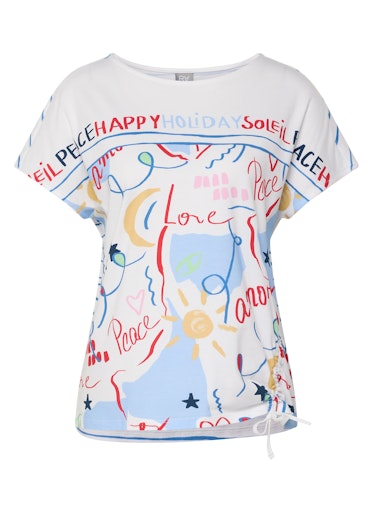 T-shirts korte mouw wit Rabe