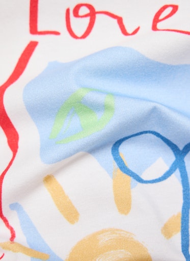 T-shirts korte mouw wit Rabe