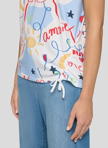 T-shirts korte mouw wit Rabe