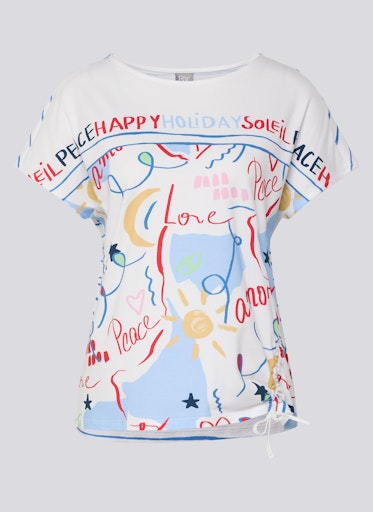 T-shirts korte mouw wit Rabe