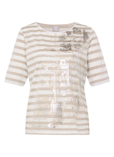 T-shirts korte mouw beige Rabe