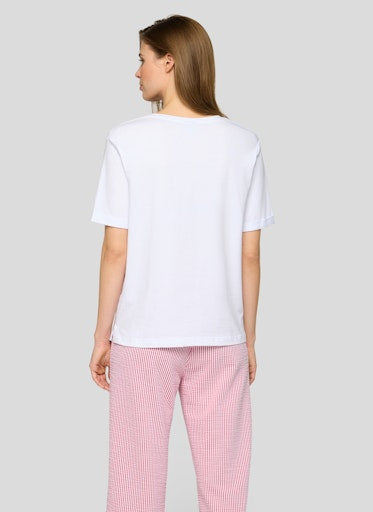 T-shirts korte mouw wit Rabe