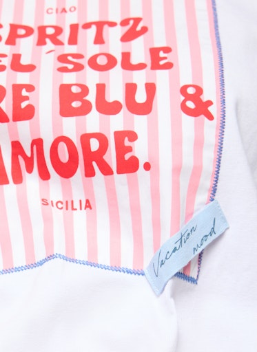 T-shirts korte mouw wit Rabe