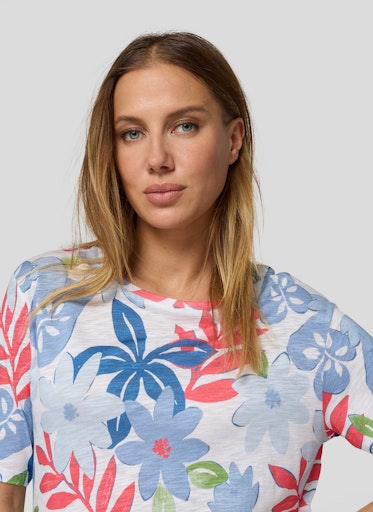 T-shirts lange mouw blauw Rabe