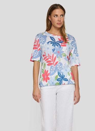 T-shirts lange mouw blauw Rabe