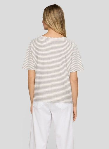 T-shirts korte mouw groen Rabe