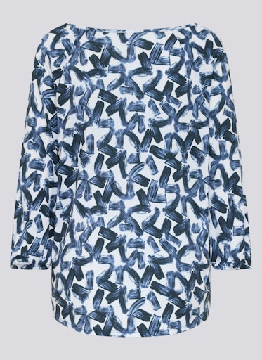 T-shirts lange mouw blauw Rabe