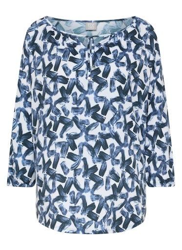 T-shirts lange mouw blauw Rabe
