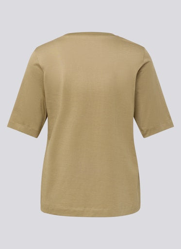 T-shirts korte mouw groen Rabe