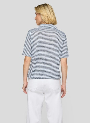 Polo's korte mouw blauw Rabe