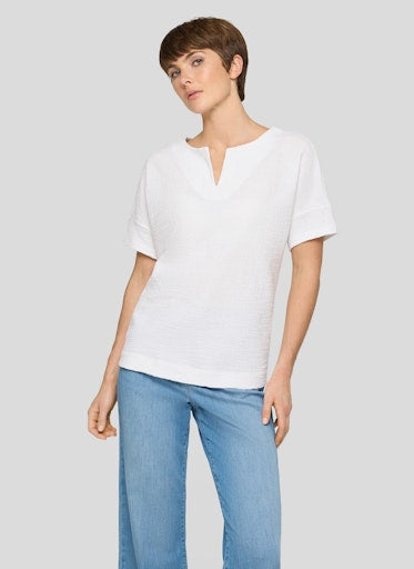 T-shirts korte mouw wit Rabe