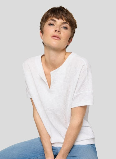 T-shirts korte mouw wit Rabe