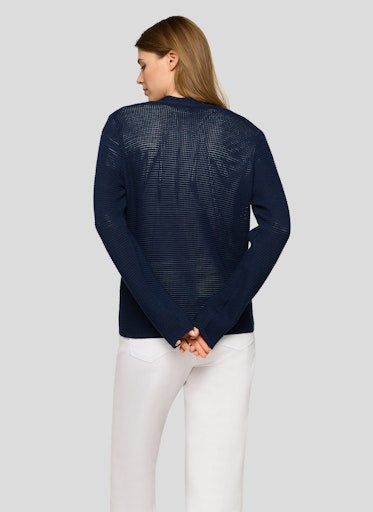 Cardigans blauw Rabe