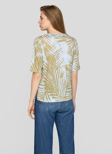 T-shirts korte mouw blauw Rabe
