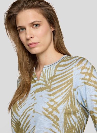T-shirts korte mouw blauw Rabe